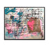 Love Inside Out colorful multi art print by Kerri Rosenthal - Unique artwork for living room wall decor