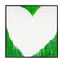 Match Play Love white green art print by Kerri Rosenthal - Unique artwork for living room wall decor