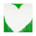 Match Play Love white green art print by Kerri Rosenthal - Unique artwork for living room wall decor