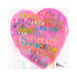My Crush Pink word art print by Kerri Rosenthal - Unique artwork for living room wall decor