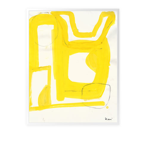 Mykonos No. 1 Art Print inspired home interiors for modern living spaces by Kerri Rosenthal