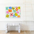 Oopsie Daisy colorful art print by Kerri Rosenthal - Unique artwork for living room wall decor
