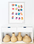 Playing Dominos Art Print