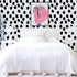 Unique High quality white ground with black carbon pops eco-friendly Wallpaper by kerri rosenthal - designer wall paper