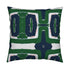 Robo Har Grass green cotton and oyster linen fabric - Kerri Rosenthal