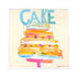 Short Cake colorful art print by Kerri Rosenthal - Unique artwork for living room wall decor