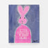 Some Bunny Loves You word art print by Kerri Rosenthal - Unique artwork for living room wall decor