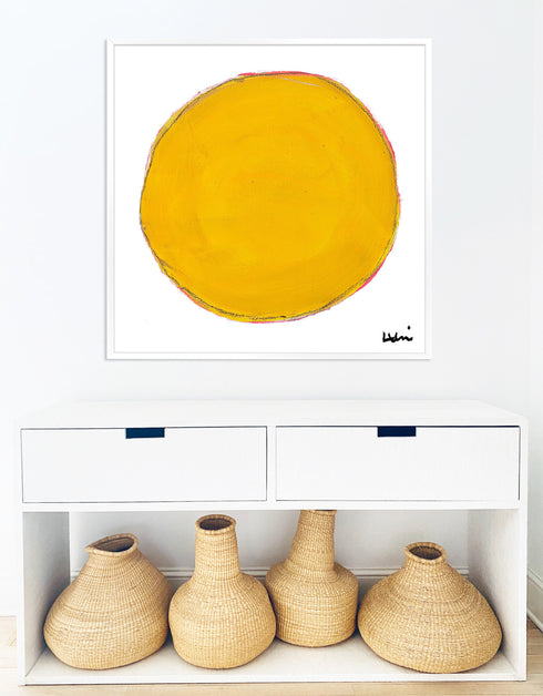Dot - Sunflower Art Print