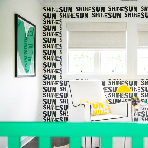 Cute High quality White ground with black sunshine carbon wallpaper by kerri rosenthal - designer wall paper