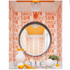 Modern High quality white ground with orange sunshine clementine wallpaper by kerri rosenthal - designer wall paper