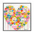 Super Duper Best Day Ever colorful art print by Kerri Rosenthal - Unique artwork for living room wall decor