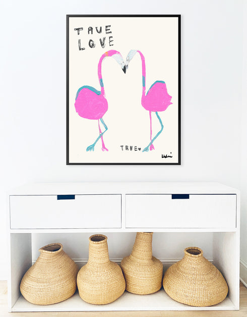 The Look of Love Art Print