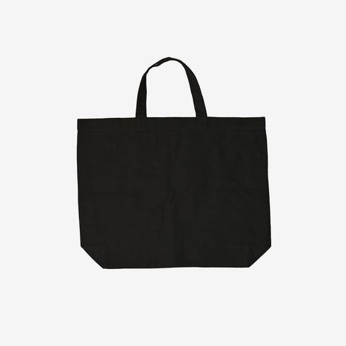 Black white drippy heart tote bag 100% cotton - Cute designer totes by Kerri Rosenthal