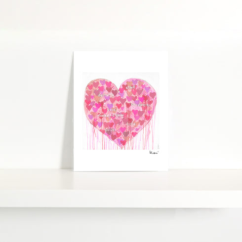 You Are Super Duper Mini Pink Art Print - Modern decor wall art sets by Kerri Rosenthal