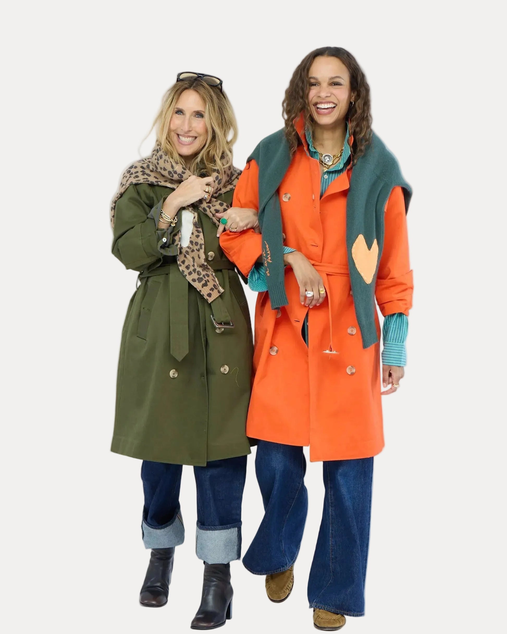 Color Washed Trench, Tomato | Kerri Rosenthal – KERRI ROSENTHAL
