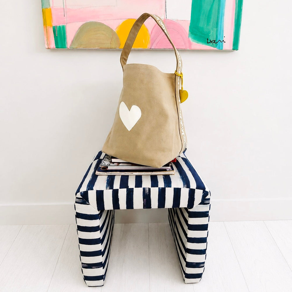 KR Imperfect Heart Hobo Tote