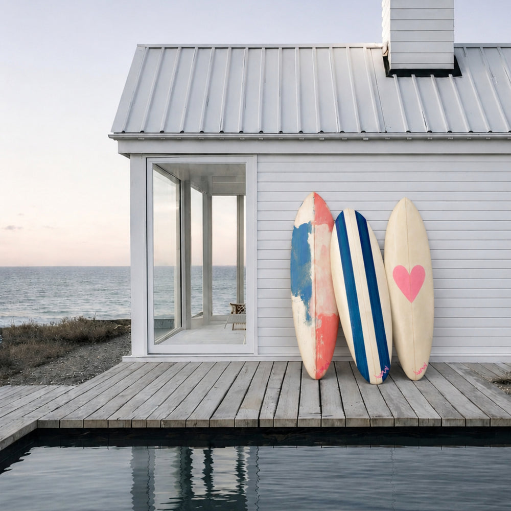 Positano Stripe Surfboard