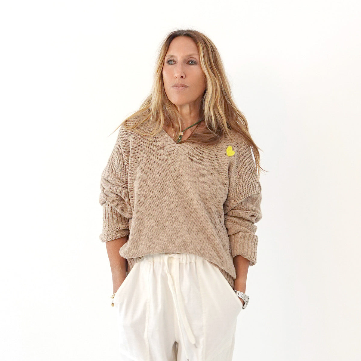 Summerland V Neck Sweater