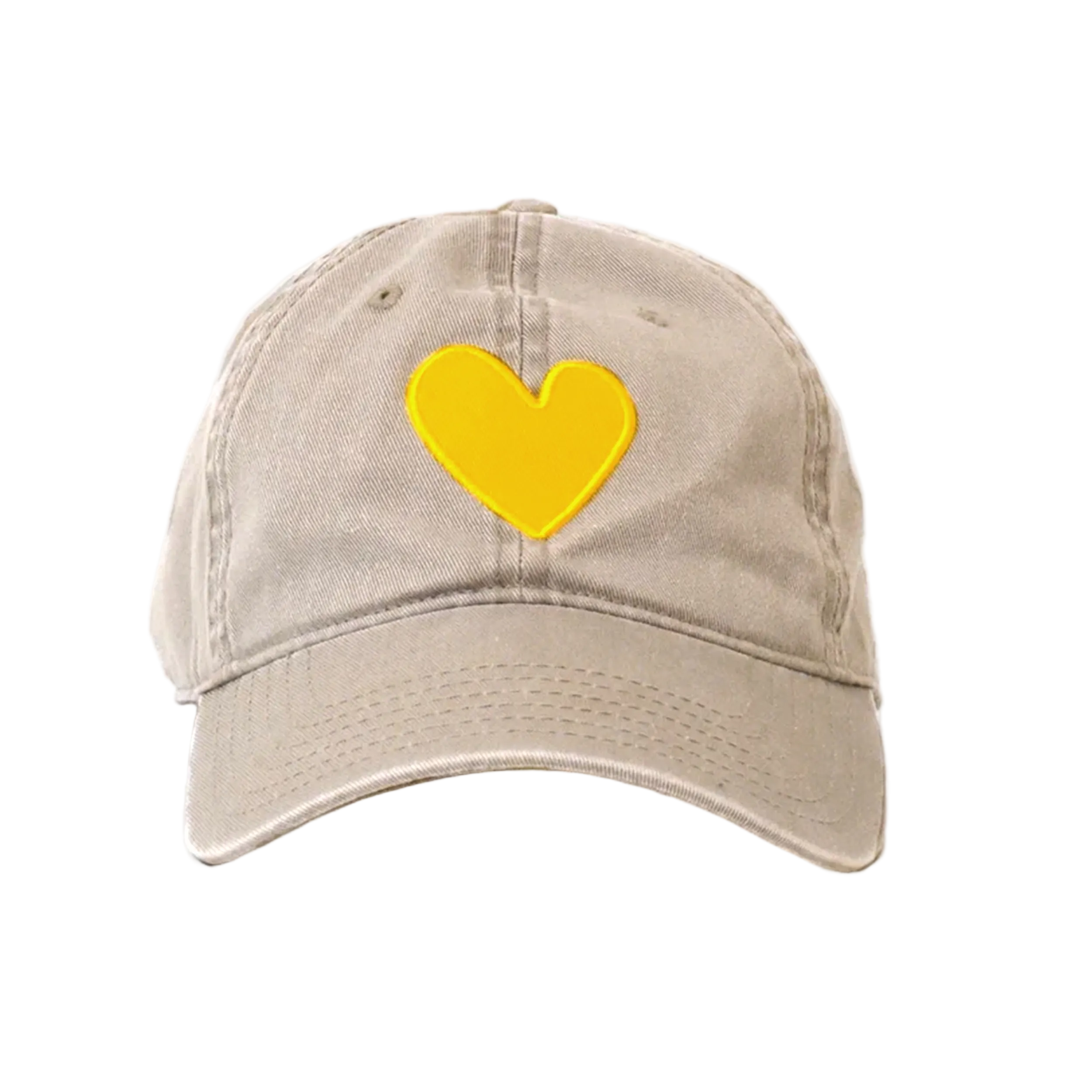Baseball Hat Heart Patch