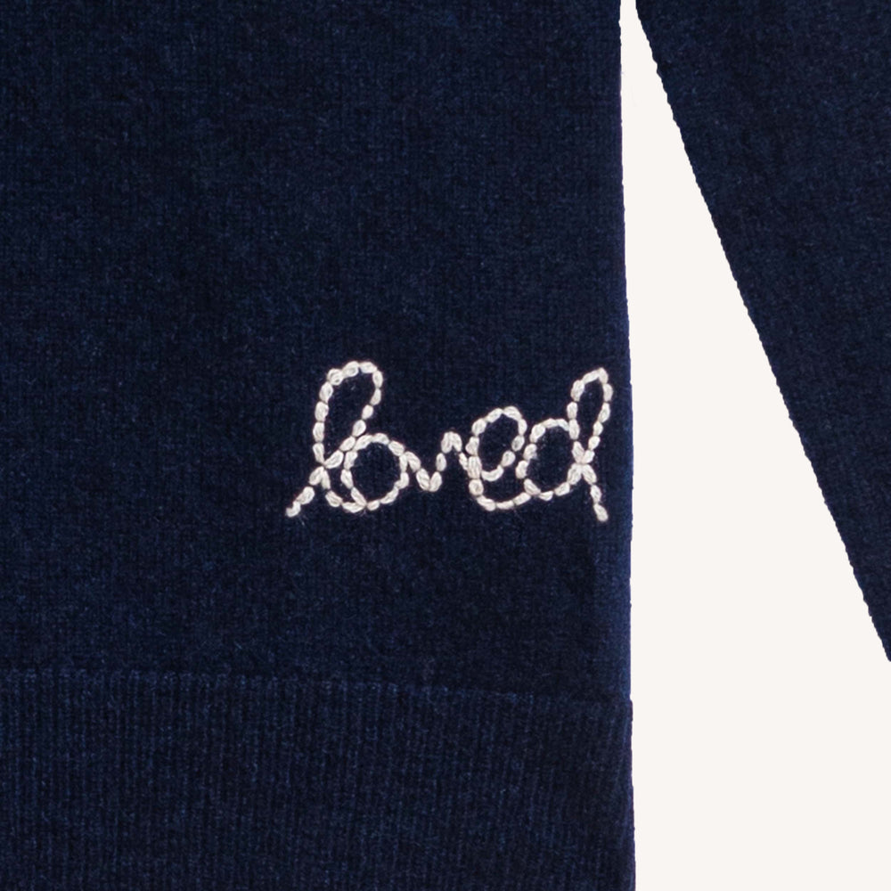 Patchwork Cashmere Pullover