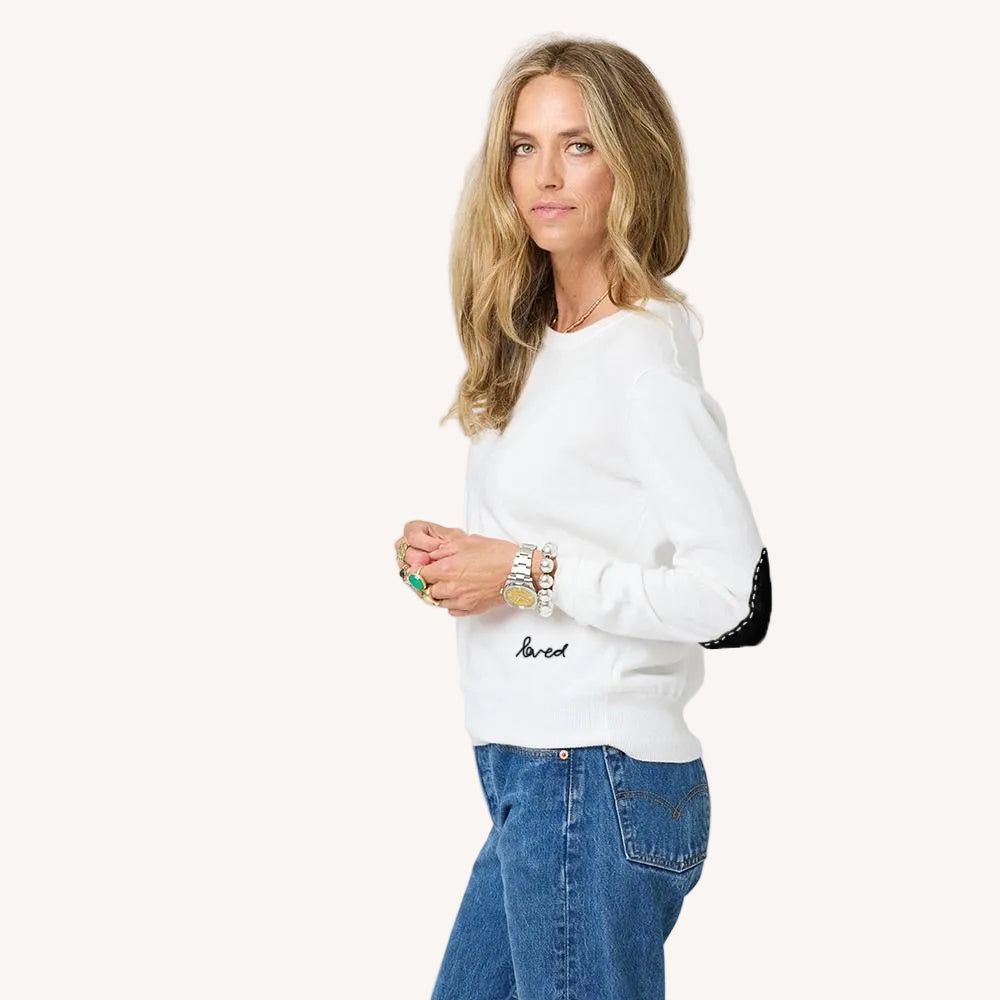 Patchwork Cotton Pullover