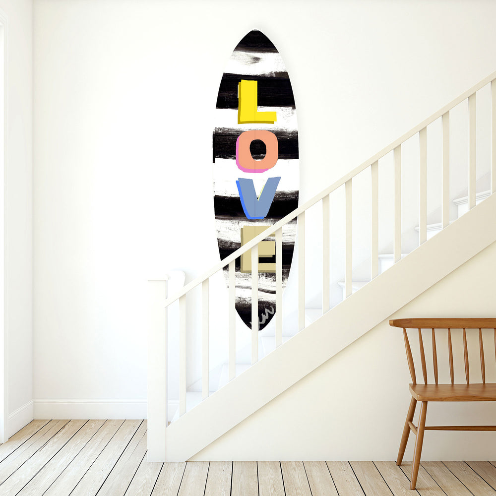 With its heartfelt theme and vibrant style, the Love Boat makes an emotional and artistic statement in any room.