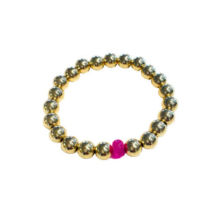 Gold Bead Bracelet