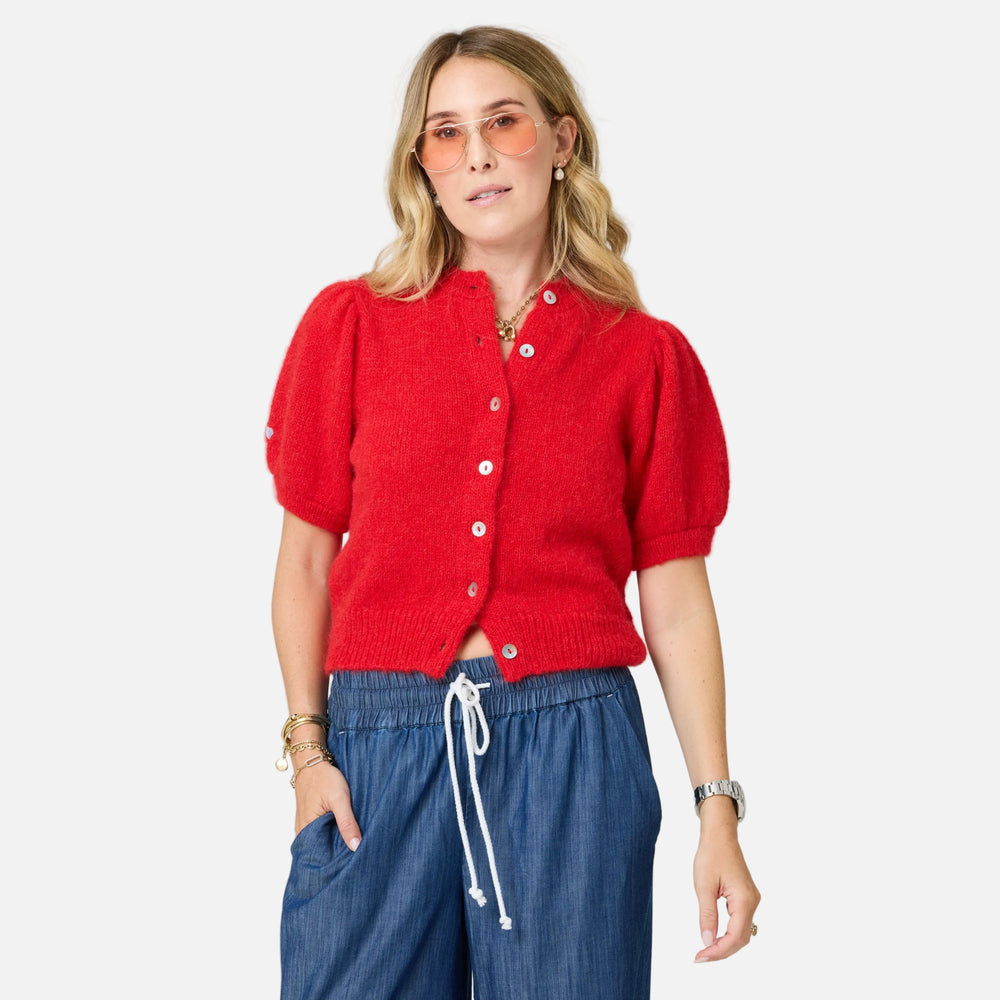 Short Sleeve Cardigan