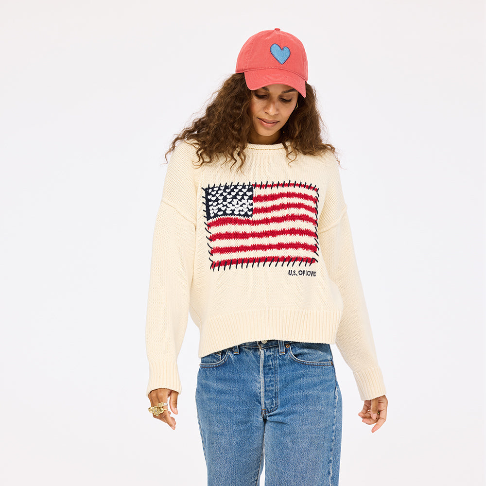 Roll Neck U.S. of Love Sweater