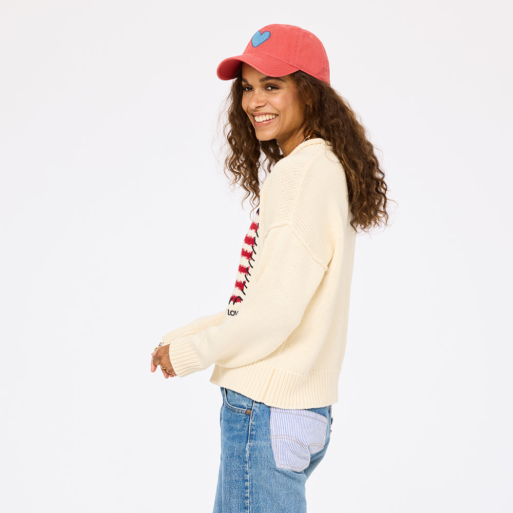 Roll Neck U.S. of Love Sweater
