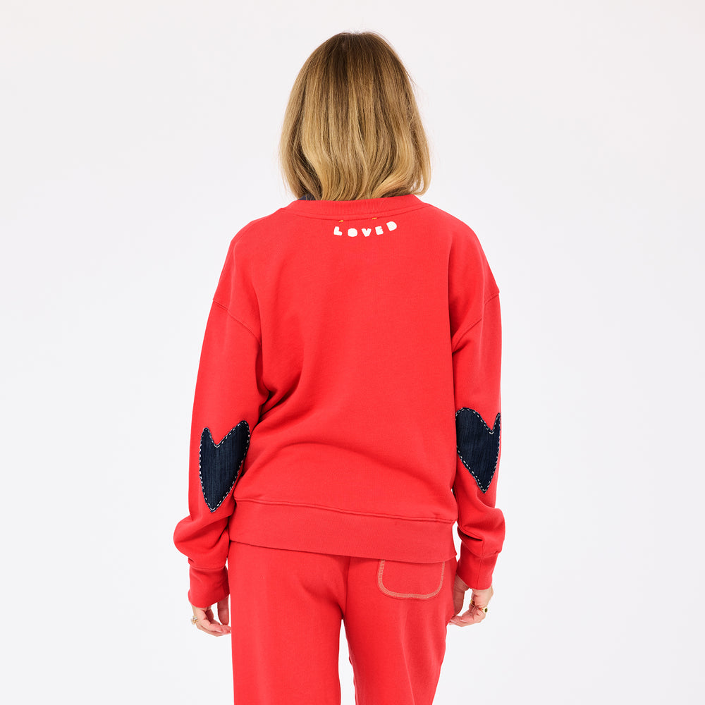 Ex-Boyfriend Patchwork Sweatshirt