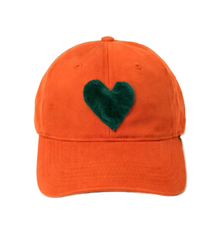 KR Imperfect Velvet Heart Hat
