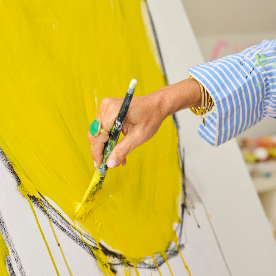 Painted by hand