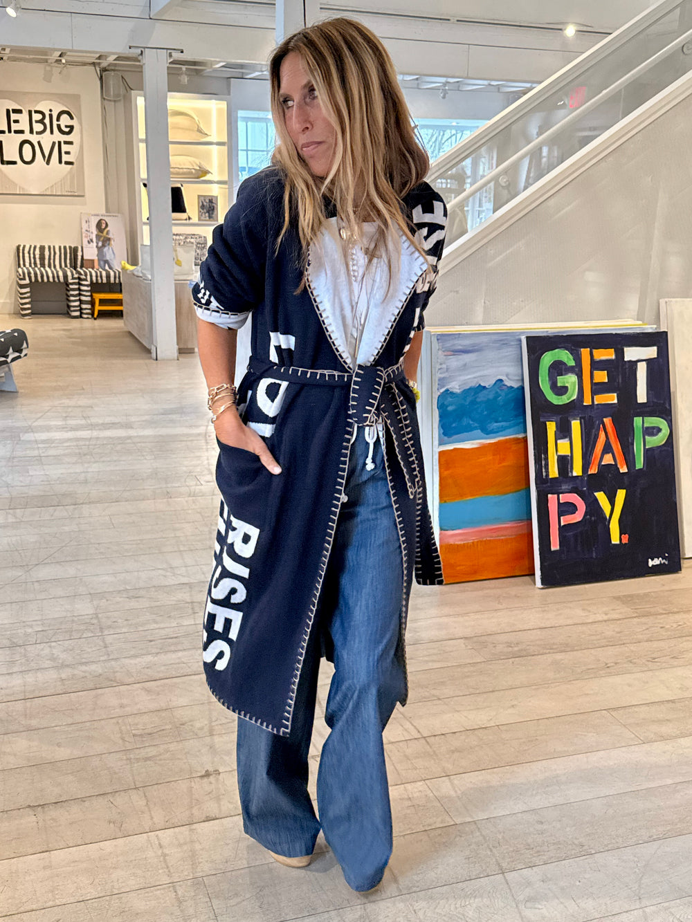Palazzo Denim Pant