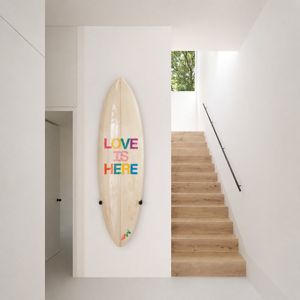 Love Is Here Too Surfboard