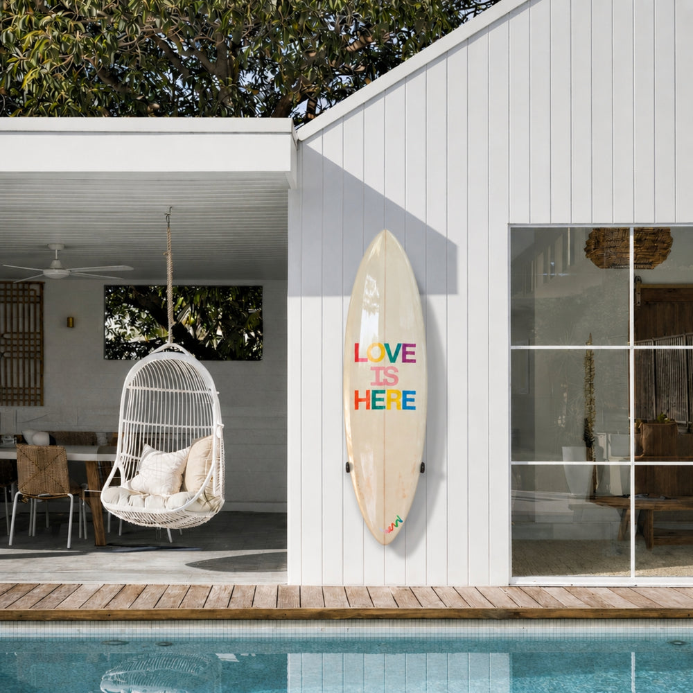 Love Is Here Too Surfboard