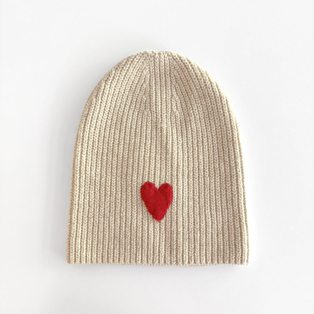Love Cotton Cashmere Blend Natural Beanie Hat – KERRI ROSENTHAL