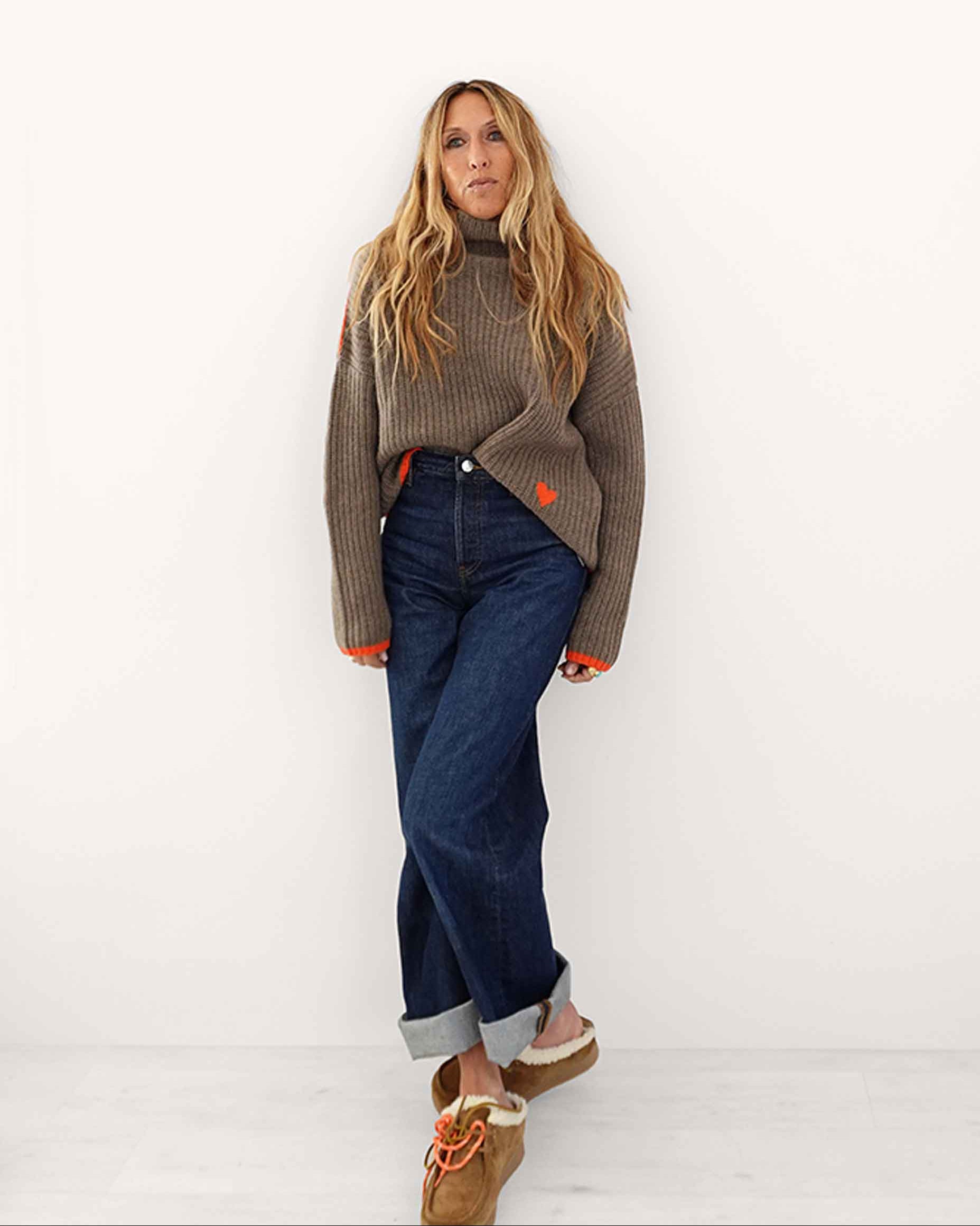 シェリースキン Marley Cashmere Sweater, Country Mist | Kerri Rosenthal – KERRI