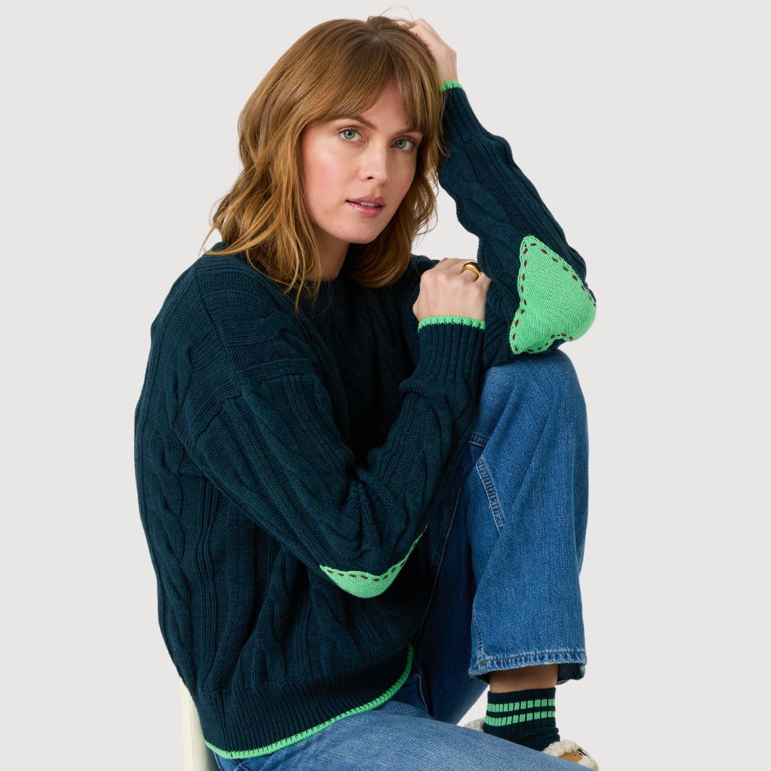 Kerri Rosenthal Patchwork Cotton Pullover