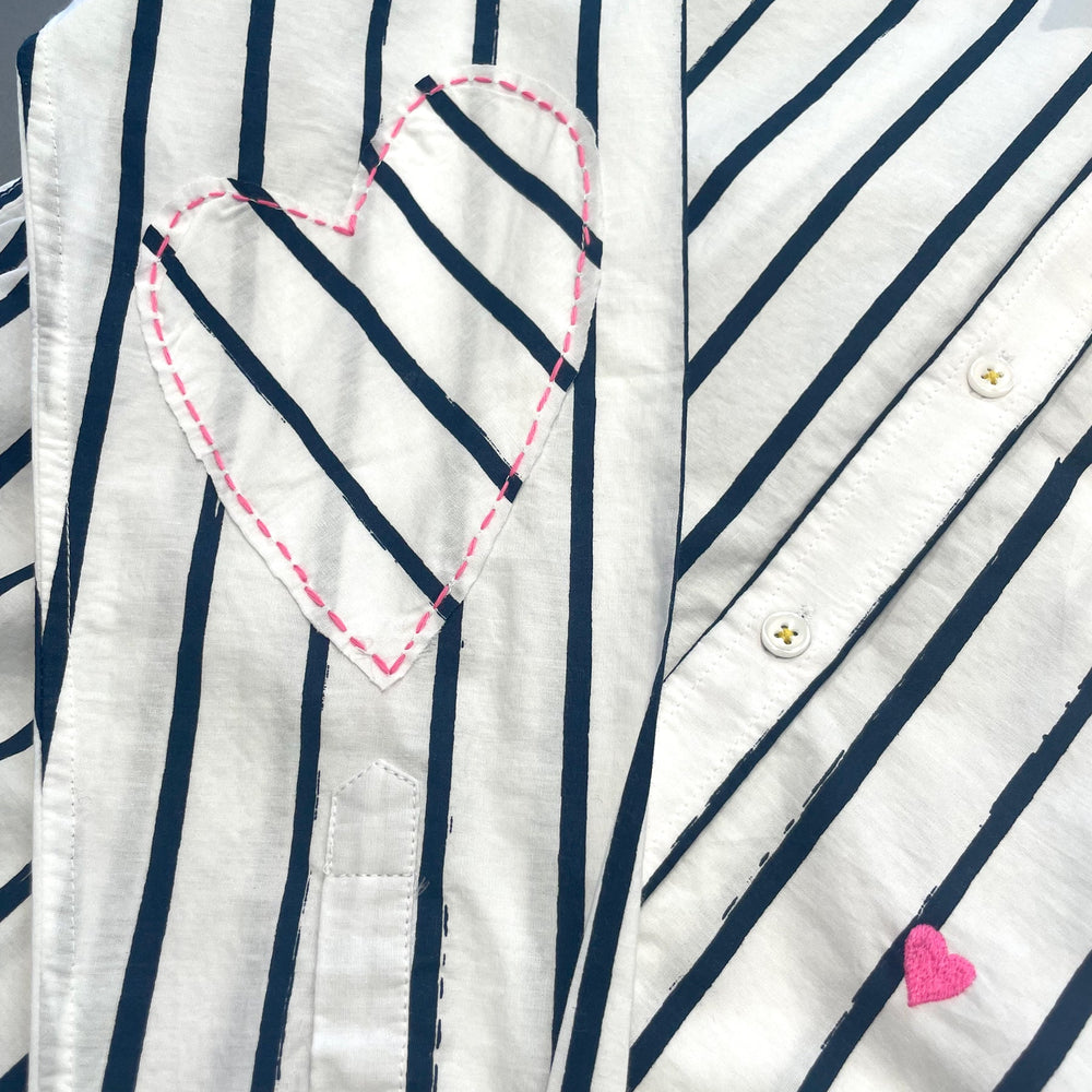 Mia Mr.Sharpie Stripe Shirt