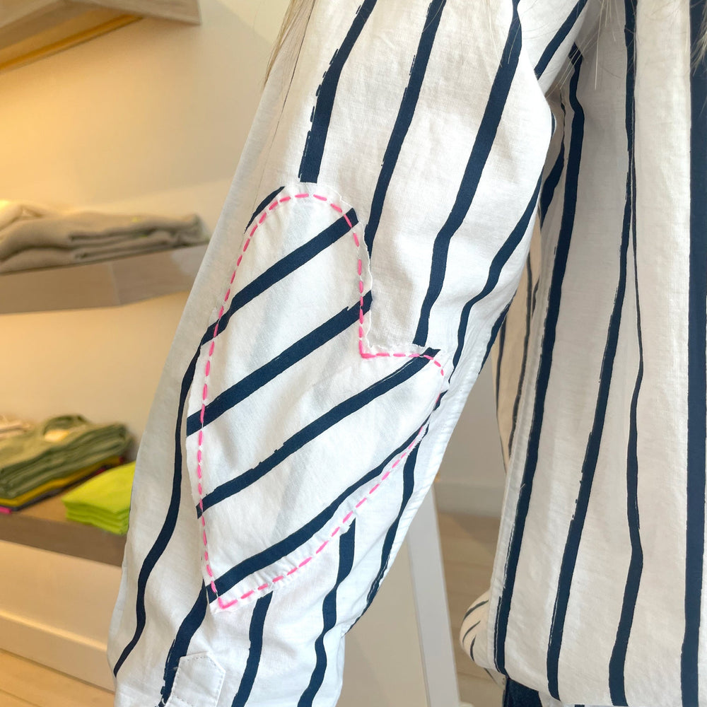 Mia Mr.Sharpie Stripe Shirt