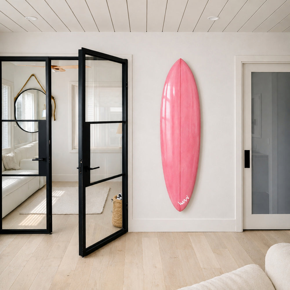 Palm Pink Surfboard