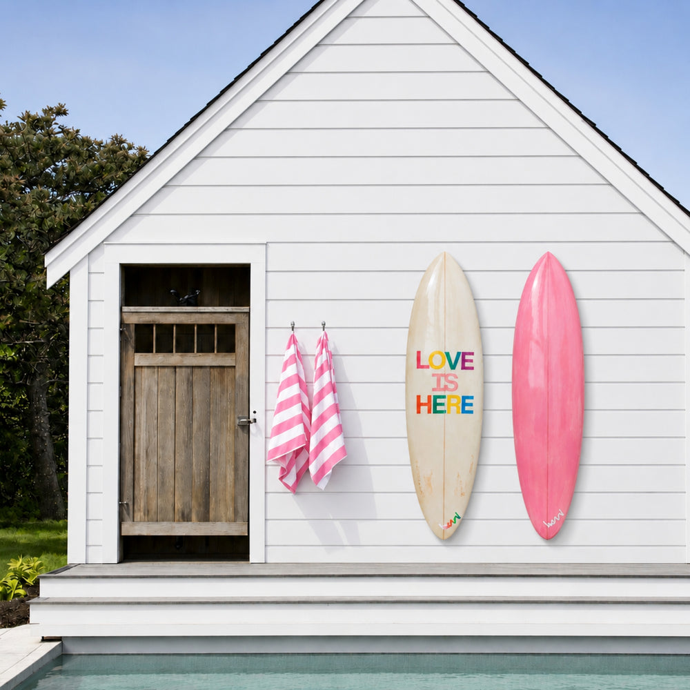 Palm Pink Surfboard