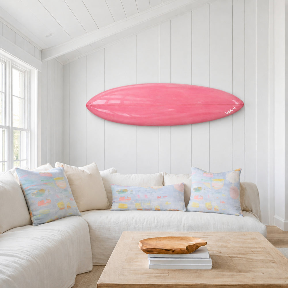 Palm Pink Surfboard