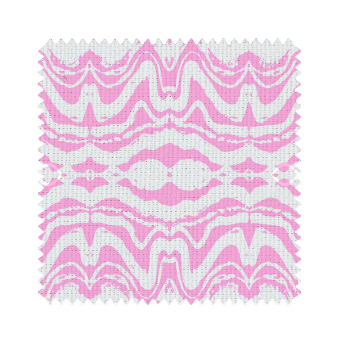 Pink Palm Ikat Fabric