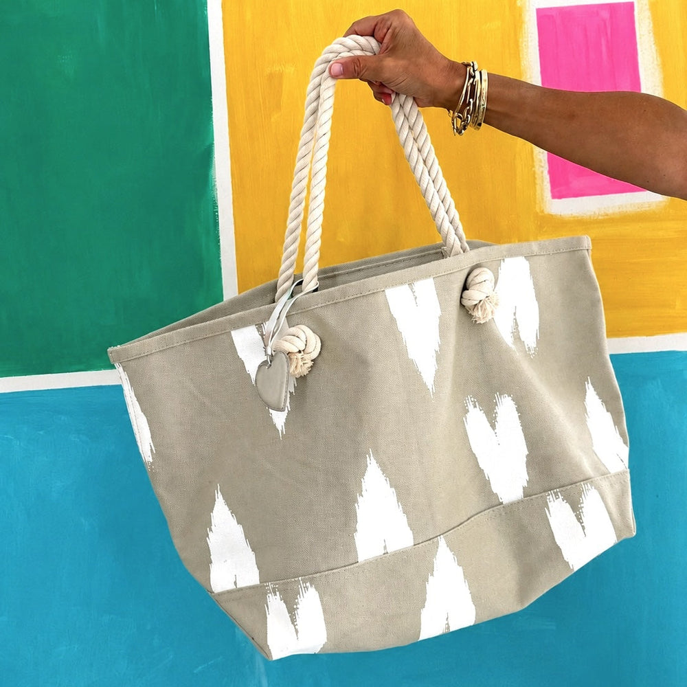 Rope Heart Tote