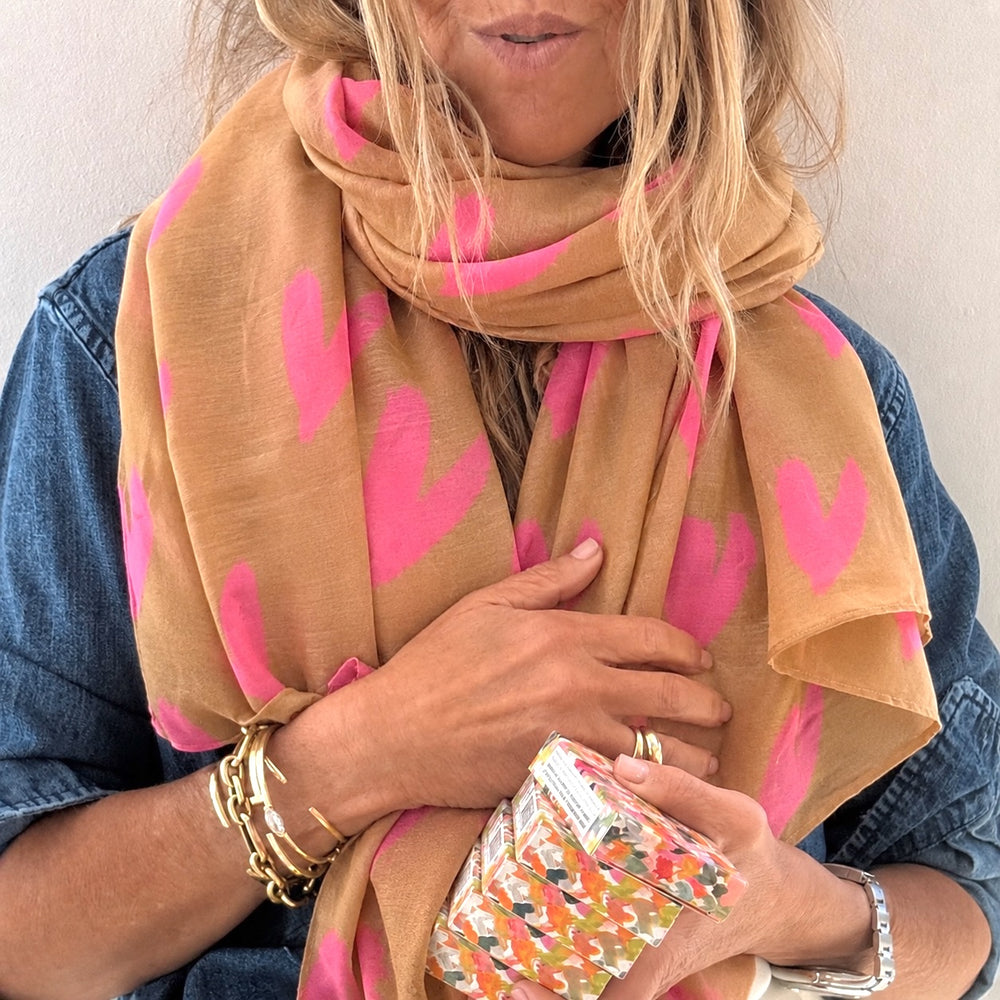 Ikat Heart Sarong