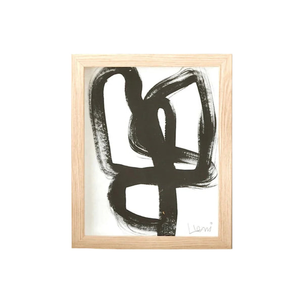 Scribble Study Shadow Box Art
