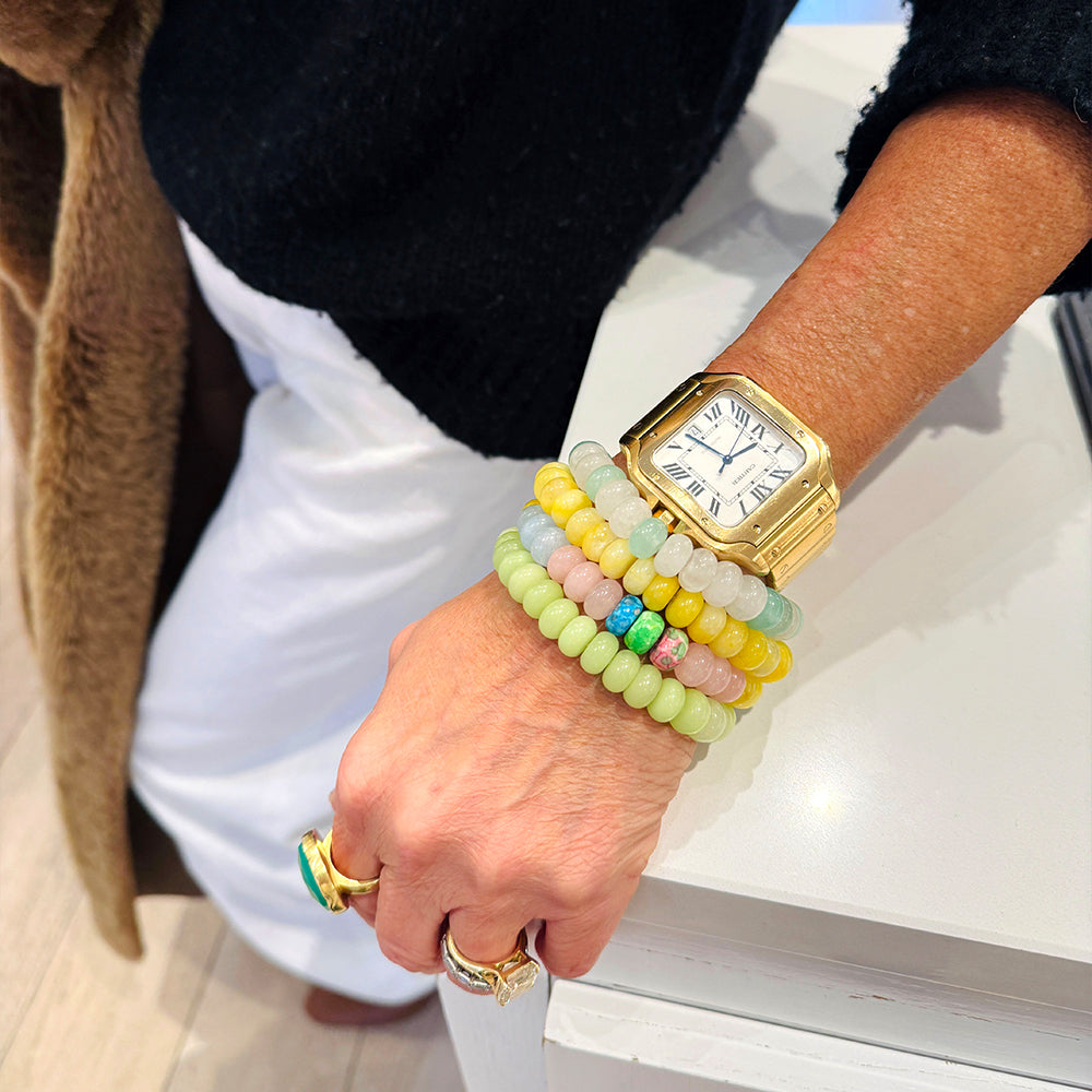 Almond Green Monochrome Bracelet