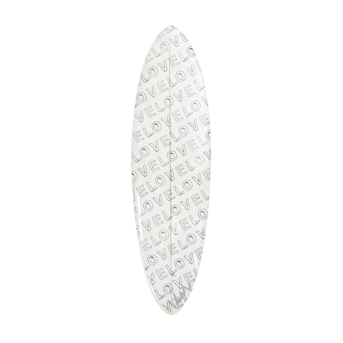 Sketch in Love Surfboard Black